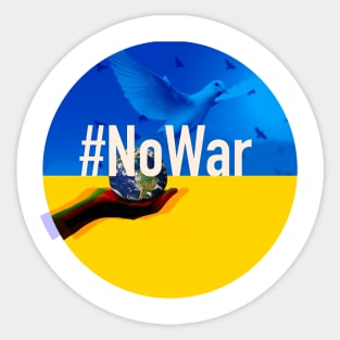 #NoWar Sticker